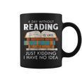 Book Nerd Librarian Bibliophile Library Reading Graphic Print Coffee Mug