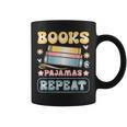 Book And Pajama Books Pajamas Repeat Librarian Graphic Print Coffee Mug