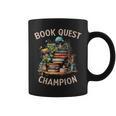 Book Quest Champion Fantasy Graphic Print Coffee Mug