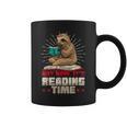 Book Reader Sloth Bookworm Reading Book Club Graphic Print Coffee Mug