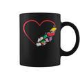 Book Reading Books Heart Graphic Print Coffee Mug