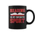 Book Reading Reading Is My Favorite Sport Graphic Print Coffee Mug Book Reading Reading Is My Favorite Sport Graphic Print Coffee Mug