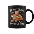 Book Reading Kafee Librarian Vele Books And Little Time Graphic Print Coffee Mug