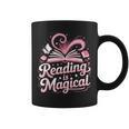 Book Reading Reading Is Magical Graphic Print Coffee Mug