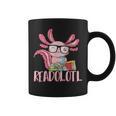 Book Reading Readolotl Amphibian Animal Bookworm Axolotl Graphic Print Coffee Mug