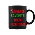 Book Restorer Pajama Christmas Graphic Print Coffee Mug