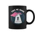 Book UFO Take Me Away Reader Bookaholic Love Books Graphic Print Coffee Mug