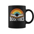 Book Vibes Bookworm Writer Graphic Print Coffee Mug