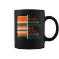 A Book Worth Banning Is a Book Worth Reading Banned Books Graphic Print Coffee Mug A Book Worth Banning Is a Book Worth Reading Banned Books Graphic Print Coffee Mug