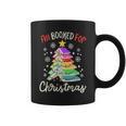 All Booked For Christmas Book Lovers Xmas Tree Women Graphic Print Coffee Mug