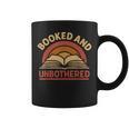 Booked And Unbothered For Readers And Book Lovers Graphic Print Coffee Mug