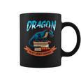Booknerd Easily Distracted By Dragons And Books Dragon Lover Graphic Print Coffee Mug