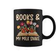 Books & My Milk Snake Owner Milk Snake Lover Milk Snakes Graphic Print Coffee Mug