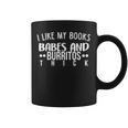 Books Babes Burritos Booklover Bookworm Single Thick Graphic Print Coffee Mug Books Babes Burritos Booklover Bookworm Single Thick Graphic Print Coffee Mug
