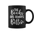 Books Book Reading Reader Bookworm Librarian Graphic Print Coffee Mug