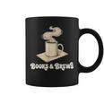 Books And Brews Coffee Reader Library Bibliophile Bookworm Graphic Print Coffee Mug