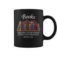 Books Help Introverts Avoid Conversation Graphic Print Coffee Mug