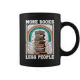 More Books Less People Mystic Book Rainbow Reading Book Graphic Print Coffee Mug More Books Less People Mystic Book Rainbow Reading Book Graphic Print Coffee Mug