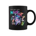 Books Are Magic Fantasy Bookworm Graphic Print Coffee Mug