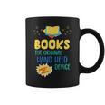 Books The Original Hand Held Device Librarian Read Teacher For Men Women Kids Graphic Print Coffee Mug