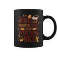 Books And Pumpkin Spice Cute Fall Aesthetic Graphic Print Coffee Mug