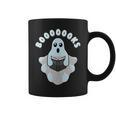 Books Reader Creepy Horror On Halloween Ghost Reading Graphic Print Coffee Mug