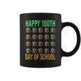 Books School Teacher Student Happy 100th Day Of School Graphic Print Coffee Mug