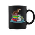 Books Sea Otter Teacher Graphic Print Coffee Mug