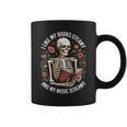 I Like My Books Steamy And My Music Screamy Graphic Print Coffee Mug