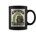 Books My TBR Pile Is My Pot Of Gold Rainbow Bookish Irish Graphic Print Coffee Mug