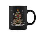 Bookshelf Christmas Tree Books For Book Lovers And Librarian Graphic Print Coffee Mug Bookshelf Christmas Tree Books For Book Lovers And Librarian Graphic Print Coffee Mug