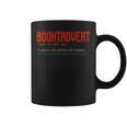 Booktrovert Definition Description Book Lover Librarian Tee Graphic Print Coffee Mug