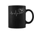 Bookworm Books Heartbeat Book Graphic Print Coffee Mug