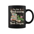 Bookworm I'm A Book Dragon Fantasy Reader Lover Bookish Graphic Print Coffee Mug Bookworm I'm A Book Dragon Fantasy Reader Lover Bookish Graphic Print Coffee Mug