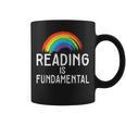 Bookworm Literature I Book Nerd I Reading Is Fundamental Graphic Print Coffee Mug