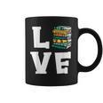Bookworm Love Book Lover Reading Librarian Graphic Print Coffee Mug