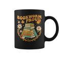 Bookworm And Proud Retro Reading Aesthetic Books Library Graphic Print Coffee Mug