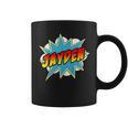 Boys Jayden Comic Book Superhero Name Graphic Print Coffee Mug