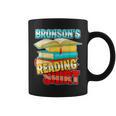 Bronson's Reading Shirt Personalized Book Reading Graphic Print Coffee Mug Bronson's Reading Shirt Personalized Book Reading Graphic Print Coffee Mug