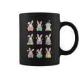 Bunny Reading Books Easter Day Cute Rabbit Librarian Teacher Graphic Print Coffee Mug