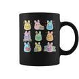 Bunny Reading Books Easter Day Teacher Librarian Book Women Graphic Print Coffee Mug