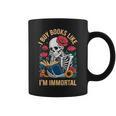 I Buy Books Like I'm Immortal Graphic Print Coffee Mug I Buy Books Like I'm Immortal Graphic Print Coffee Mug