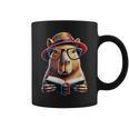 Capybara Bookworm Rodent Reading a Book Graphic Print Coffee Mug
