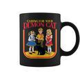 Caring For Your Evil Cat Retro Dark Humor Book Cover Graphic Print Coffee Mug