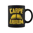 Carpe Librum Latin Language Lover Book Reading LIterary Graphic Print Coffee Mug Carpe Librum Latin Language Lover Book Reading LIterary Graphic Print Coffee Mug