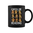 Catch Me Reading Christmas Gingerbread Man Teacher Book Graphic Print Coffee Mug Catch Me Reading Christmas Gingerbread Man Teacher Book Graphic Print Coffee Mug
