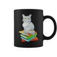 Cats And Books Lover Persian Cat For Men Women Kids Graphic Print Coffee Mug