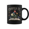 Chapter 21st Birthday Bookworm 21 Years Old For Book Lovers Graphic Print Coffee Mug