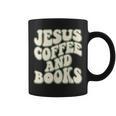 Christian Book Lover Coffee And Jesus Faith Reading Graphic Print Coffee Mug Christian Book Lover Coffee And Jesus Faith Reading Graphic Print Coffee Mug