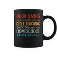 Christian Women Retro Homeschool Mama Book Loving Field Trip Graphic Print Coffee Mug